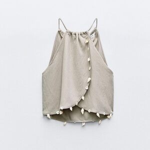 Zara Elegant Top with Seashell Details 🐚